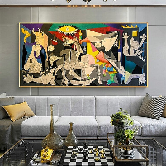 Mineral Mercantile Guernica By Picasso Oil Paintings Reproductions Famous Wall Art Canvas Picasso Pictures Home Wall Decor Decor Rolled Canvas No Frame Unstretched #9548948