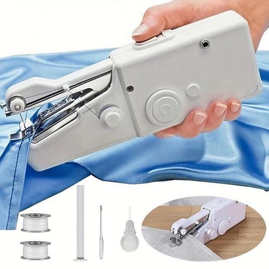 Mineral Mercantile Handheld Sewing Machine Mini Sewing Machines,Portable Sewing Machine Quick Handheld Stitch Tool For Fabric, Cloth, Clothing (battery Not Included) #9550186