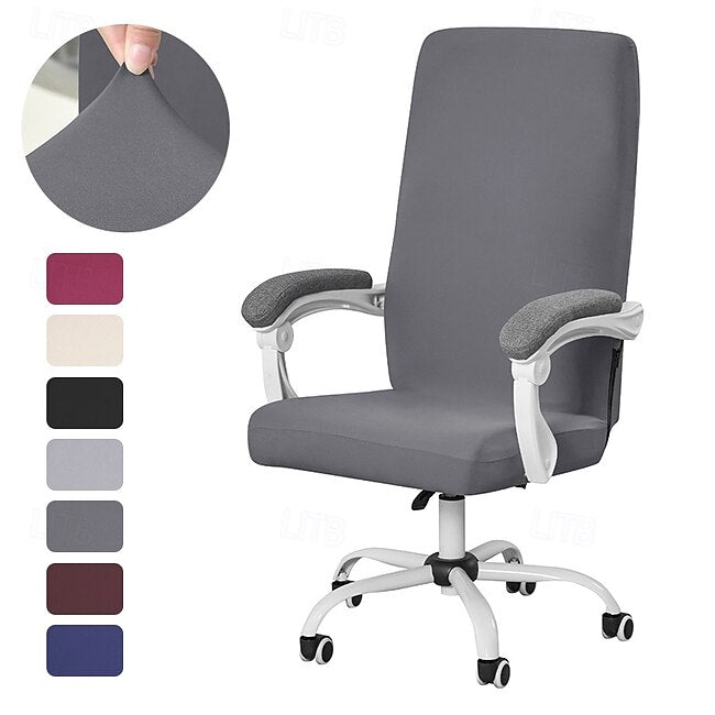 Mineral Mercantile Water Resistant Office Chair Slipcover with Zipper - Universal Fit #15435580