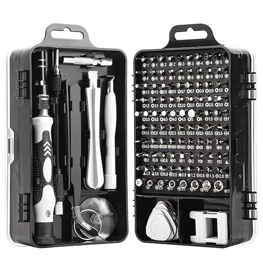 Mineral Mercantile 115 In 1 Precision Screwdriver Package, DIY Tool Kit, Tool Kit For Repairing Mobile Phone Laptop Watch Glasses , Small Screwdriver Kit Carrying Tool Case #9557827