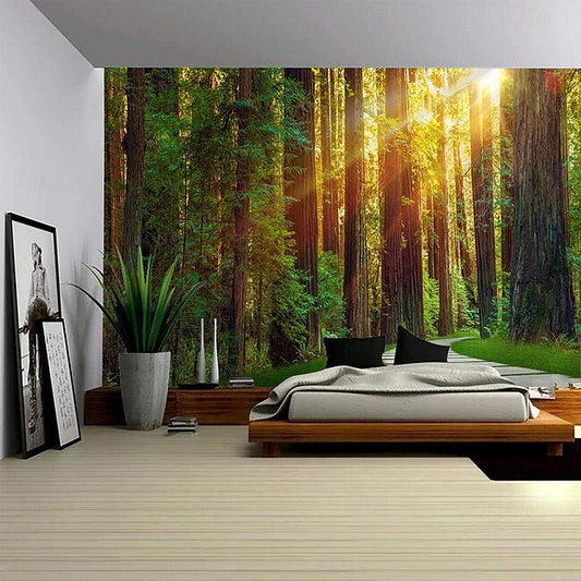 Mineral Mercantile A forest landscape hanging tapestry mural art large-scale tapestry mural decoration photo background blanket curtain home bedroom living room decoration #11459109